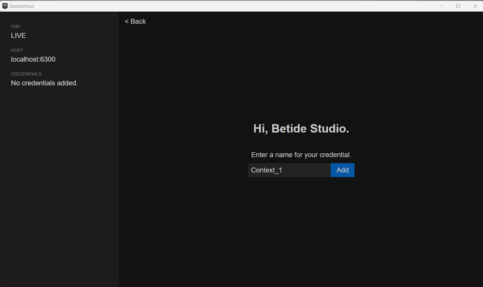 DevTool Context