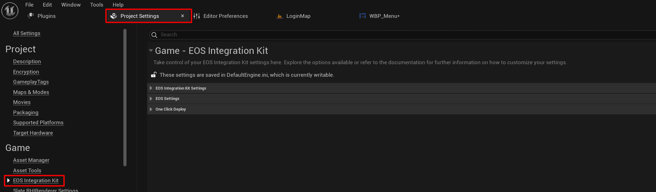 Plugin Settings