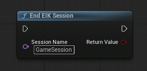 End EIK Session node